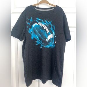 Boys Go-Dry Football Tee Shirt